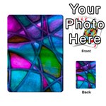 Imposant Abstract Teal Multi-purpose Cards (Rectangle)  Front 4