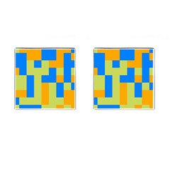 Tetris Shapes Cufflinks (square) by LalyLauraFLM