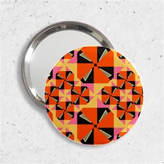 Windmill In Rhombus Shapes 2 25  Handbag Mirror by LalyLauraFLM