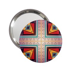 Cross And Other Shapes 2 25  Handbag Mirror by LalyLauraFLM