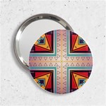 Cross and other shapes 2.25  Handbag Mirror Front