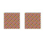 Squares and other shapes pattern Cufflinks (Square) Front(Pair)