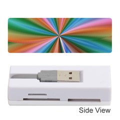 Abstract Rainbow Memory Card Reader (stick)  by OZMedia