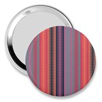 Triangles and stripes pattern 3  Handbag Mirror Front