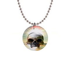 Skull Sunset Button Necklaces by icarusismartdesigns