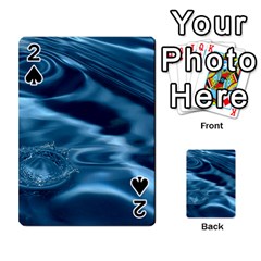 Water Ripples 1 Playing Cards 54 Designs  by trendistuff