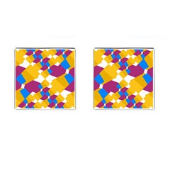 Layered Shapes Cufflinks (square) by LalyLauraFLM