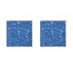 Marble Blue Cufflinks (square) by trendistuff