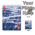 BLUE AND WHITE ART Playing Cards 54 Designs  Front - DiamondK