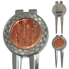 Flaky Rusting Metal 3-in-1 Golf Divots by trendistuff