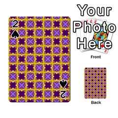 Cute Pretty Elegant Pattern Playing Cards 54 Designs  by GardenOfOphir