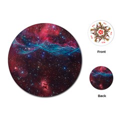 Vela Supernova Playing Cards (round)  by trendistuff