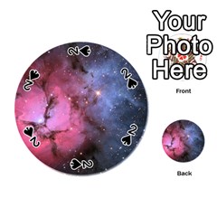 Trifid Nebula Playing Cards 54 (round)  by trendistuff