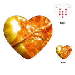 Solar Flare 2 Playing Cards (heart)  by trendistuff