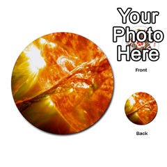 Solar Flare 2 Multi-purpose Cards (round)  by trendistuff