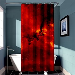 Rosette Nebula 2 Shower Curtain 36  X 72  (stall)  by trendistuff