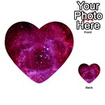 ROSETTE NEBULA 1 Multi-purpose Cards (Heart)  Back 1
