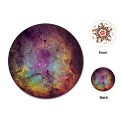 Ic 1396 Playing Cards (round)  by trendistuff