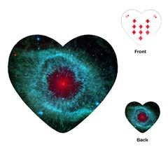 Helix Nebula Playing Cards (heart)  by trendistuff