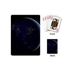 Global Night Playing Cards (mini)  by trendistuff