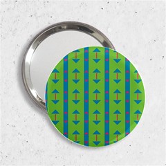 Arrows And Stripes Pattern			2 25  Handbag Mirror by LalyLauraFLM