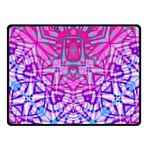 Ethnic Tribal Pattern G327 Double Sided Fleece Blanket (Small)  45 x34  Blanket Back