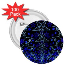 Christmas Stars 2 25  Buttons (100 Pack)  by trendistuff