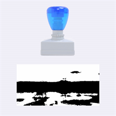 Sun Reflected On Lake Rubber Stamps (medium)  by trendistuff