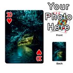 WAITOMO GLOWWORM Playing Cards 54 Designs  Front - Heart10