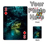 WAITOMO GLOWWORM Playing Cards 54 Designs  Front - Diamond2