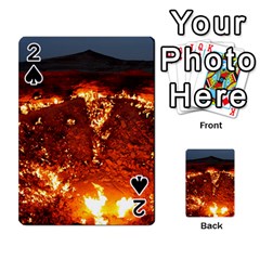 Door To Hell Playing Cards 54 Designs  by trendistuff