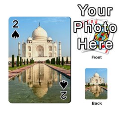 Taj Mahal Playing Cards 54 Designs  by trendistuff