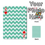 Chevron Pattern Gifts Playing Cards 54 Designs  Front - Heart2
