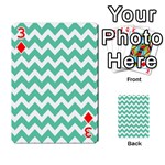 Chevron Pattern Gifts Playing Cards 54 Designs  Front - Diamond3