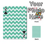 Chevron Pattern Gifts Playing Cards 54 Designs  Front - Club2