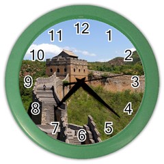 Great Wall Of China 3 Color Wall Clocks by trendistuff
