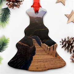 Great Wall Of China 2 Christmas Tree Ornament (2 Sides) by trendistuff