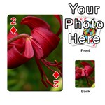LILIUM RED VELVET Playing Cards 54 Designs  Front - Diamond2
