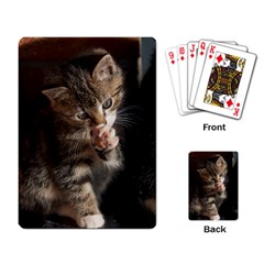 Talk To The Paw Playing Card by trendistuff