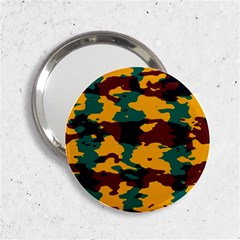Camo Texture 			2 25  Handbag Mirror by LalyLauraFLM