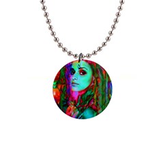 Alice In Wonderland Button Necklaces by icarusismartdesigns