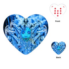 Medusa Metamorphosis Playing Cards (heart)  by icarusismartdesigns