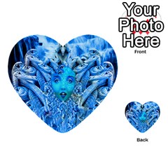 Medusa Metamorphosis Multi-purpose Cards (heart)  by icarusismartdesigns