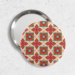Floral Pattern  			2 25  Handbag Mirror by LalyLauraFLM
