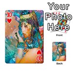 Star Illumination Playing Cards 54 Designs  Front - Heart10