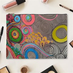 Rainbow Passion Cosmetic Bag (xl) by SugaPlumsEmporium