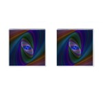 Eye Of The Galactic Storm Cufflinks (Square) Front(Pair)