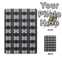Black White Gray Crosses Multi-purpose Cards (rectangle)  by yoursparklingshop