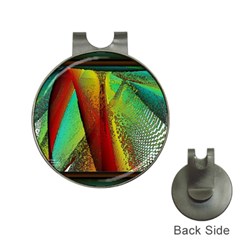 Stained Glass Window Hat Clips With Golf Markers by SugaPlumsEmporium