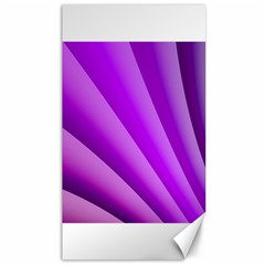 Gentle Folds Of Purple Canvas 40  X 72   by FunWithFibro